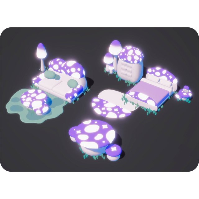 In-Game Glow Gus Furniture Set KS Exclusive