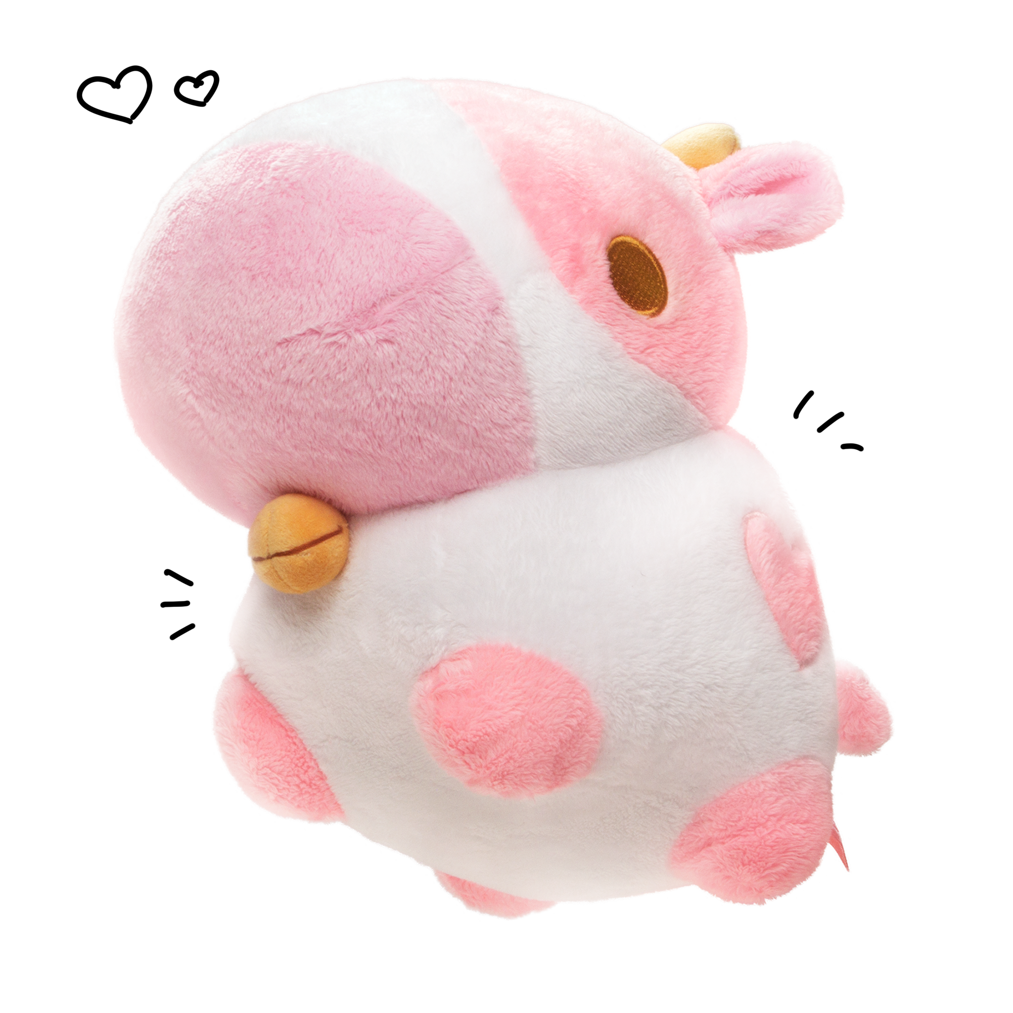 Strawberry on sale cow plush