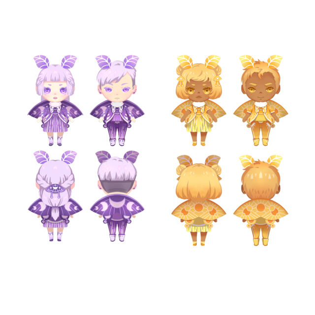 In-Game Moth Outfit KS Exclusive