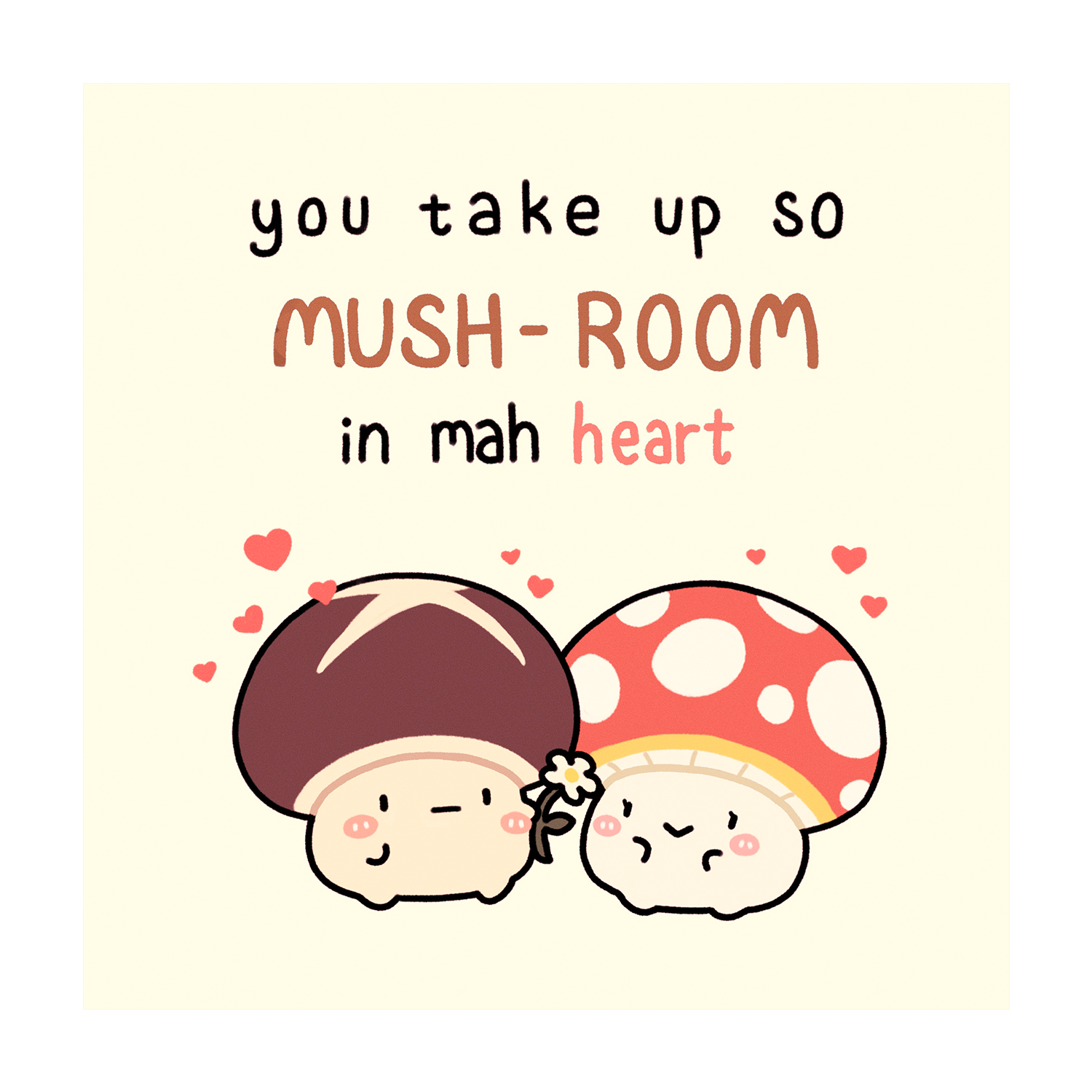 Shitake Happens Funny Mushroom Puns  Poster for Sale by punnybone