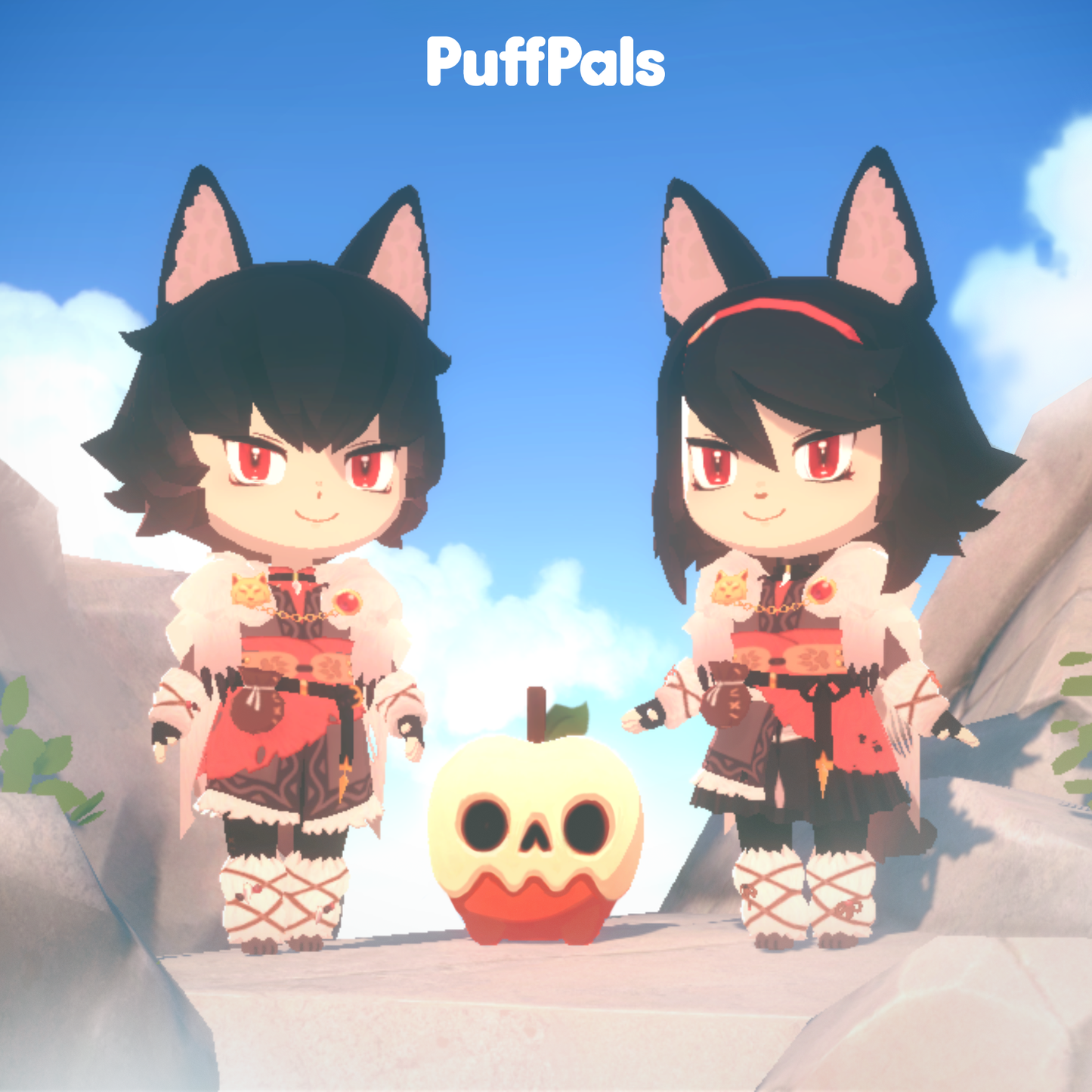 Exclusive Caramel Apple Set + Spooky Wolf Set