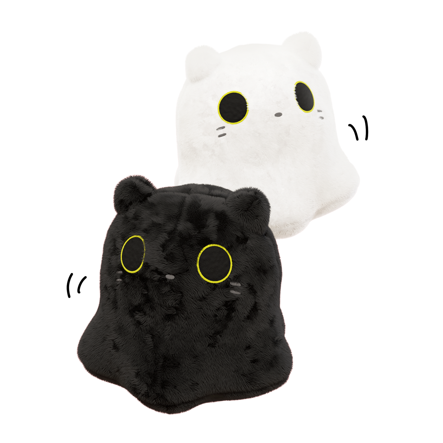 Boo and Spoopy the Ghost Cats LIMITED EDITION