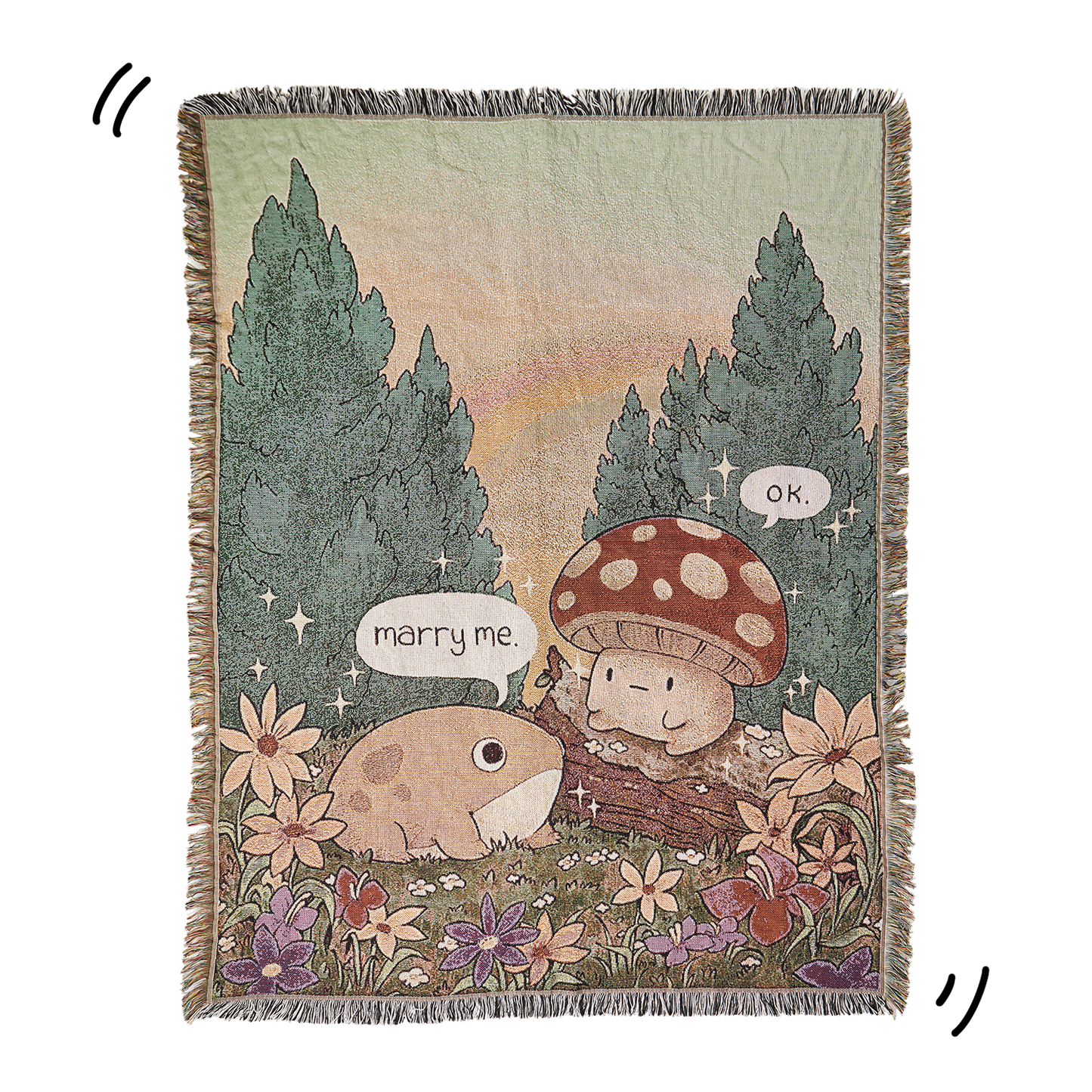 This is Love Tapestry Blanket