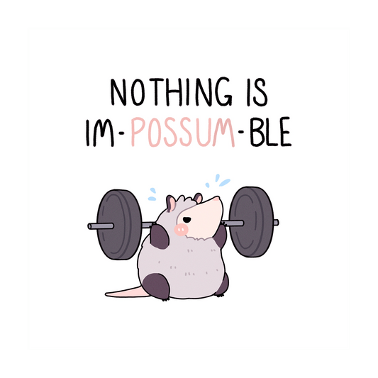 Im-Possum-Ble Poster