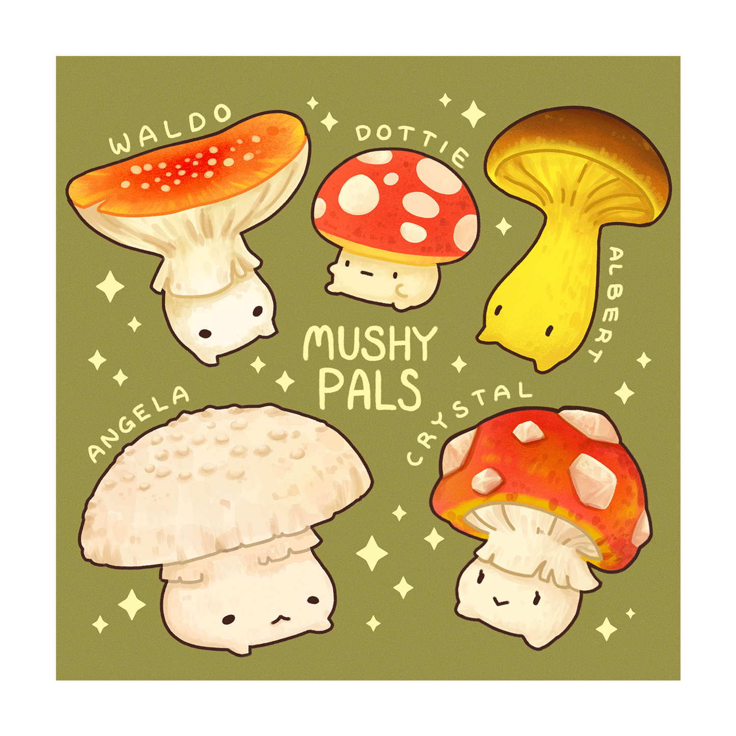 Mushroom Pals Poster 2