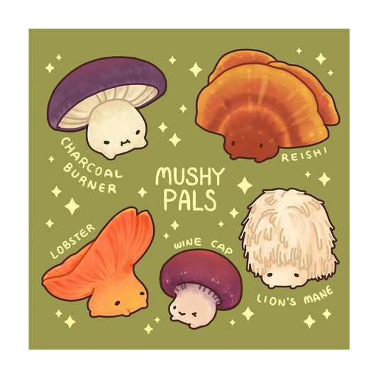 Mushroom Pals Poster 5