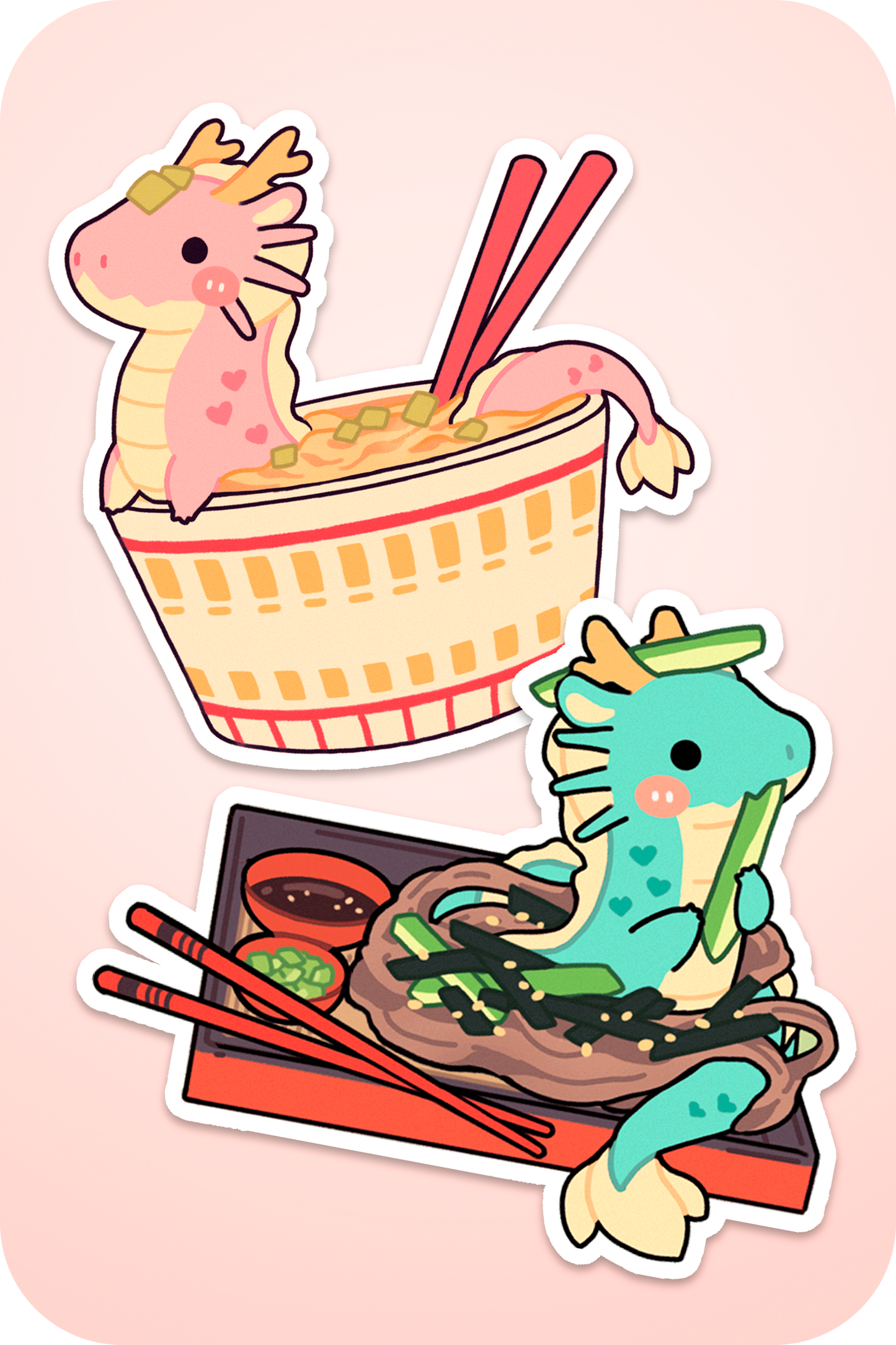 Dragon Noodles Sticker Pack