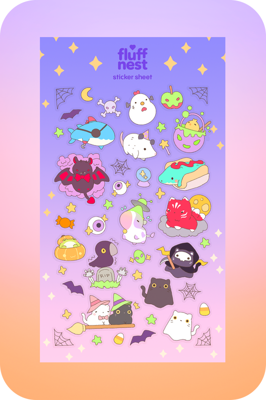 Halloween Sticker Sheet