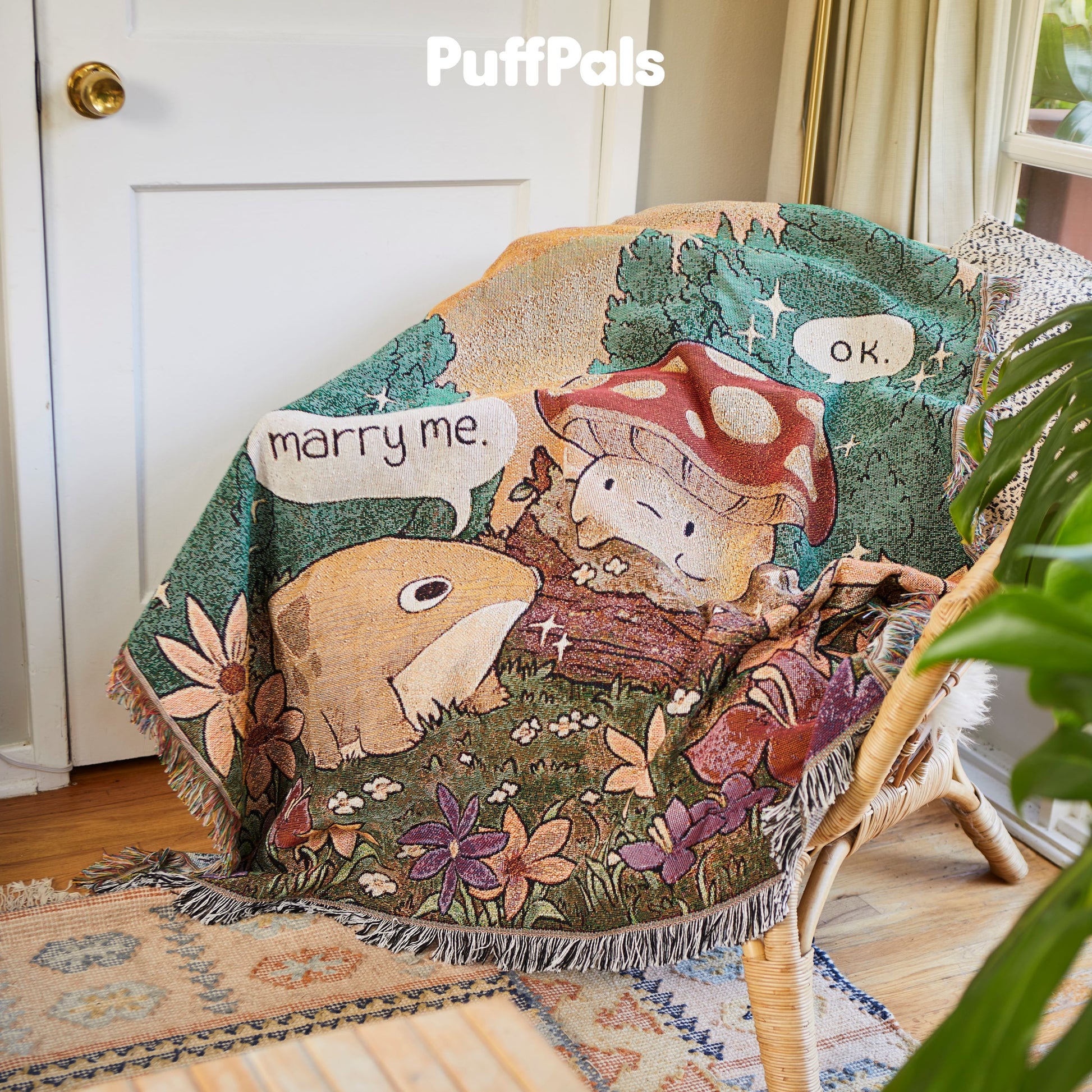 Furry Vuitton Blanket – The Pawster
