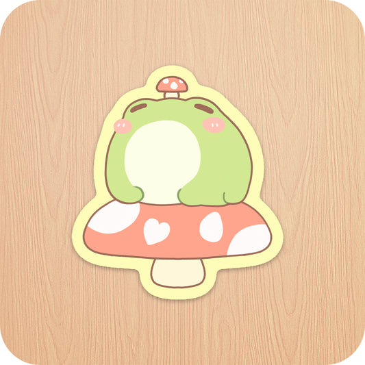 Mushroom Bean Sticker