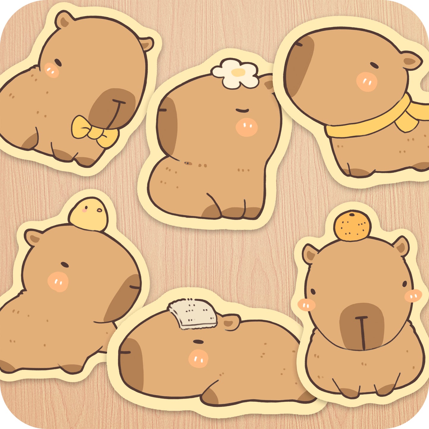 Capybara Sticker Pack