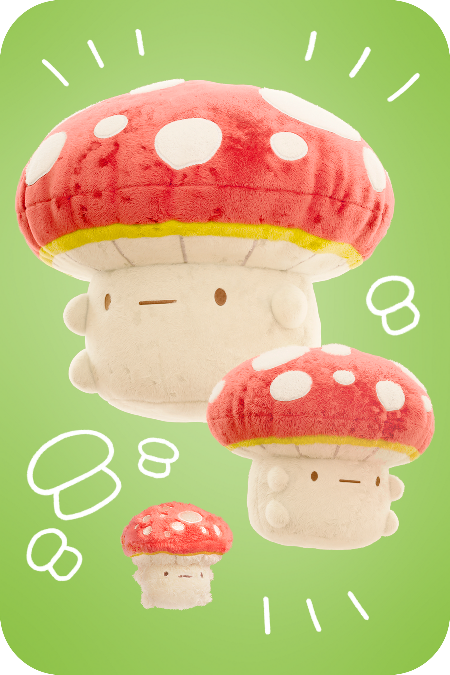 Dottie the Red and White Mushroom
