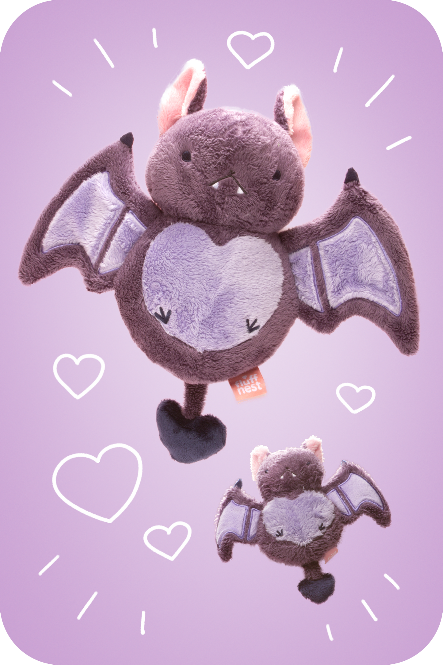 Vinnie the Sweetheart Bat